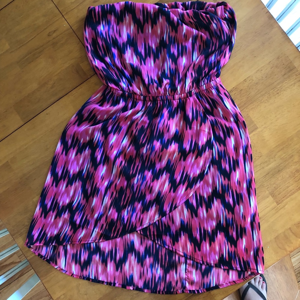 Express Mini strapless dress